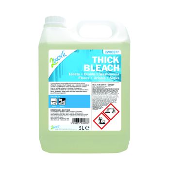 2Work Thick Bleach 5 Litre 2W03977