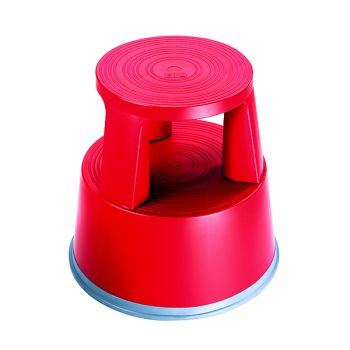 2Work Plastic Step Stool Red T7/Red