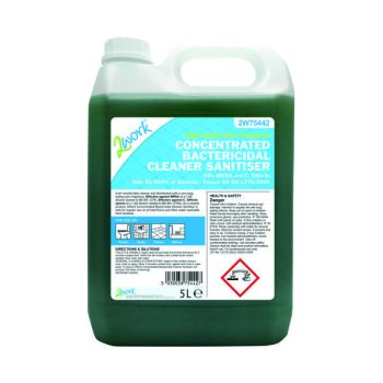 2Work Concentrated Bactericidal Cleaner Sanitiser 5 Litre 2W75442