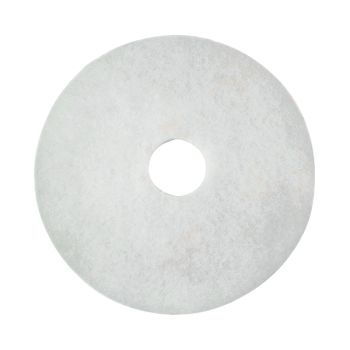 3M Polishing Floor Pad 380mm White (Pack of 5) 2NDWH15