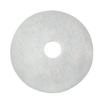 3M Polishing Floor Pad 430mm White (Pack of 5) 2NDWH17