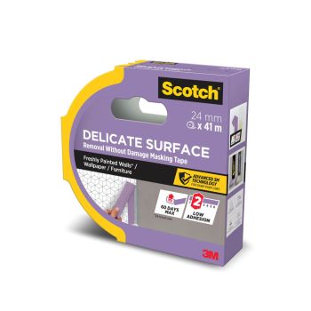 Scotch Delicate Surface Masking Tape 24mm x 41m 7100324512
