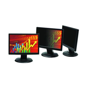 3M Black Privacy Filter For Desktops 19in Widescreen 16:10 PF19.0W - DISCONTINUED