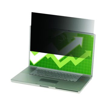 3M Black Privacy Filter For Desktops 22in Widescreen 16:10 PF22.0W