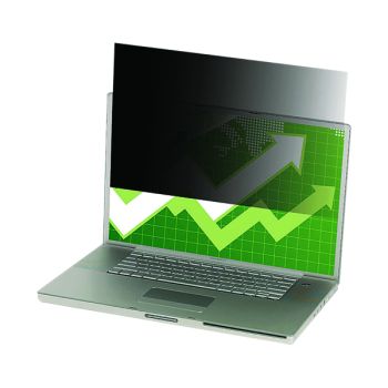 3M Black Privacy Filter For Desktops 24in Widescreen 16:10 PF24.0W