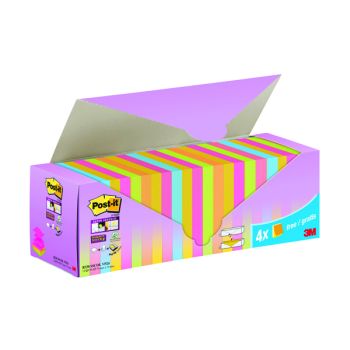 Post-it Sticky Z-Notes Colour Cabinet 76x76mm (Pack of 24) 7100236587