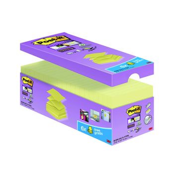 Post-it Super Sticky 76x76mm Z-Notes C Yel (Pack of 20) R330-SSCY-VP20