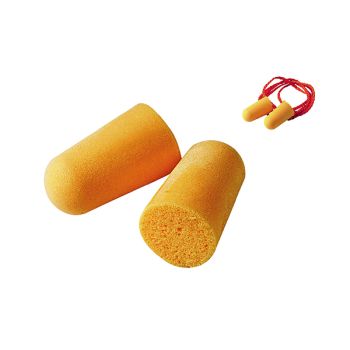 3M Disposable Earplugs Uncorded Orange (Pack of 200) 1100