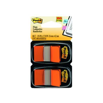 Post-it Index Tabs Dispenser with Orange Tabs (Pack of 2) 680-O2EU