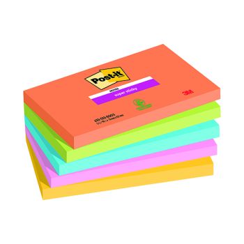 Post-It Notes Boost 76 x 127mm 90 Sheets (Pack of 5) 7100258793