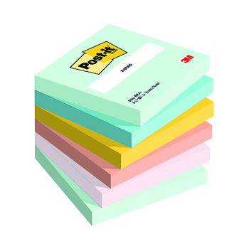 Post-it Notes Beachside Colour 76x76mm 100 Sht (Pack of 6) 7100259201