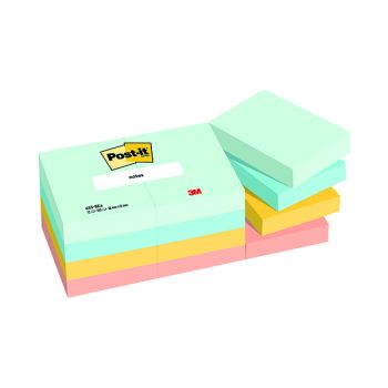 Post-it Beachside Colour 38x51mm 100 Sheet (Pack of 12) 7100259449
