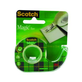 Scotch Magic Tape 19mm x7.5m Matte (Pack of 12) 81975D