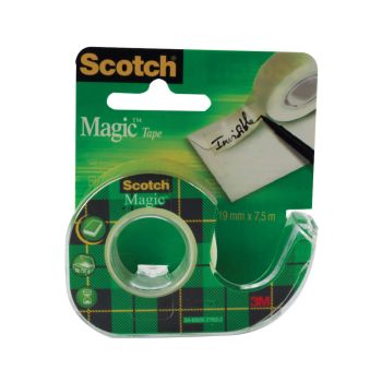 Scotch Clear Magic Tape 19mm x 7.5m (Pack of 12) 81975R1