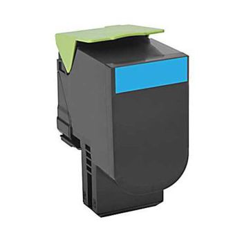 Lexmark 80C0S20 Standard Yield Cyan Toner Cartridge (2,000 pages*)