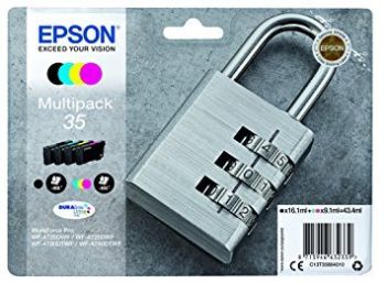 Epson C13T35864010 35 Ink Cartridge Multipack (4 Inks)