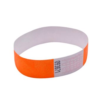 Announce Wrist Band 19mm Orange (Pack of 1000) AA01836