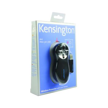 Kensington Wireless Presenter Red Laser Black/Chrome 33374EU