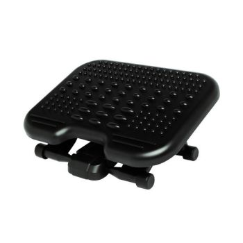 Kensington SoleMassage Footrest with Gentle Rocking Mechanism Black 56155EU