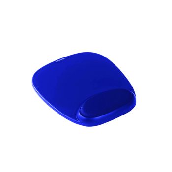 Kensington Foam Mouse Pad with Cushioned Wrist Support Blue 64271