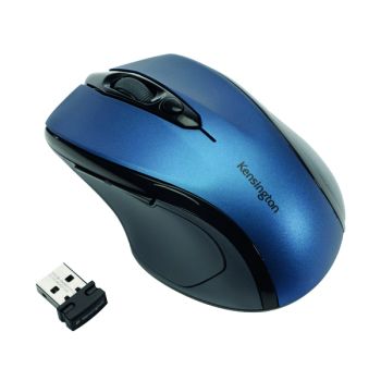 Kensington Pro Fit Mid-Size USB Blue Wireless Mouse K72421WW