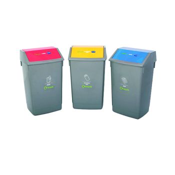 Addis Recycling Bin Kit (Pack of 3) 505575/505574