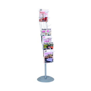 Alba 7 Pocket Literature Floor Display A4 DD7S