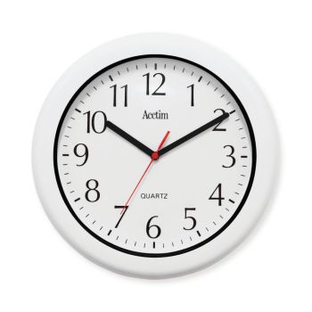 Acctim Oceana Outdoor Wall Clock White 30cm 93/701