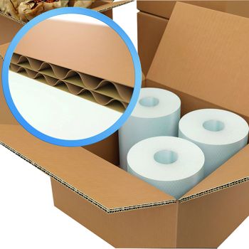 Double Wall Corrugated Dispatch Cartons 457x457x305mm Brown (Pack of 15) 59189