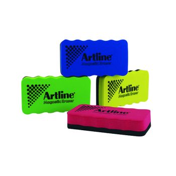 Artline Smiley Whiteboard Eraser Assorted (Pack of 4) ERT-mmS-GB4