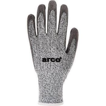 Arco Grip Light Grey PU-Coated Work Gloves 9 (Pack of 12)