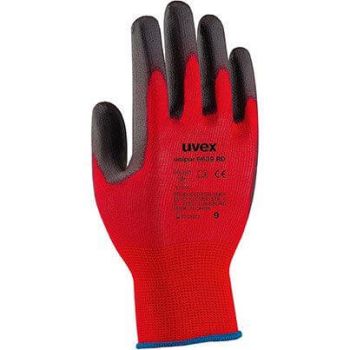 Uvex Unipur 6639 RD PU-Coated Work Gloves 10 (Pack of 10)