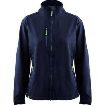 Arco Responsible Women's Navy Softshell Jacket 16