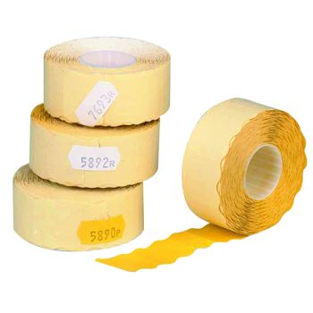 Avery Dennison Single-Line Price Marking Label Yellow 12x26mm (Pack of 15000) YR1226
