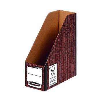 Bankers Box Premium Magazine File-Woodgrain (Pack of 5) 723303