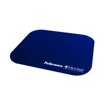 Fellowes Mouse Pad Microban Antibacterial Protection Navy 5933805