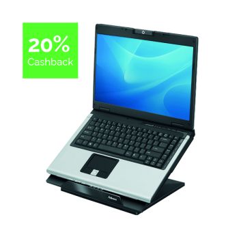 Fellowes Designer Suites Laptop Riser Black 8038401