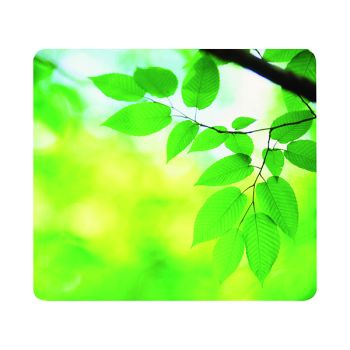 Fellowes Earth Series Mouse Mat Recycled Leaf Print 5903801