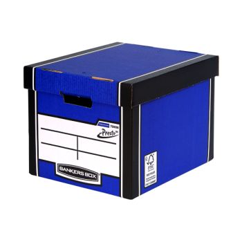 Bankers Box Premium Tall Box Blue (Pack of 5) 7260618