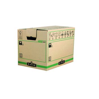 Fellowes Bankers Box Moving Box X-Large Brown Green (Pack of 5) 6205401