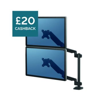 Fellowes Platinum Series Dual Stacking Monitor Arm 8043401