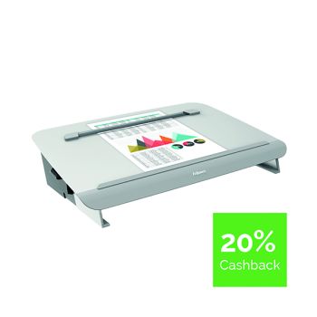 Fellowes Hana Writing Slope Adjustable Position Grey 8065801
