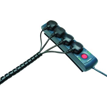 Fellowes Cable Zip Black (2m long, 20mm wide and re-usable) 9943902
