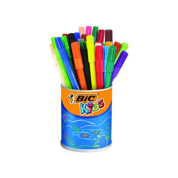 Bic Kids Visa Felt Pens Ultra Fine Tip Assorted (Pack of 36) 829012