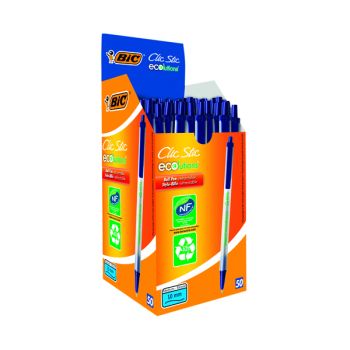 Bic Ecolutions Clic Stick Blue (Pack of 50) 8806