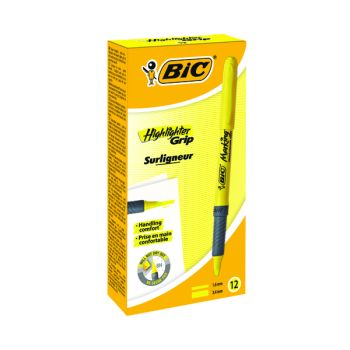 Bic Brite Liner Highlighters Yellow (Pack of 12) 811935