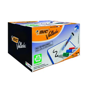 Bic Velleda 1701 Drywipe Marker Assorted (Pack of 48) 927259