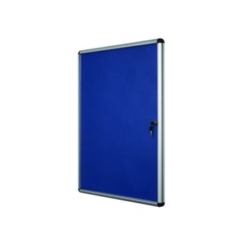Bi-Office Lockable Internal Display Case 1110x930mm Blue VT640107150