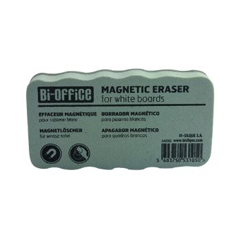 Bi-Office White Lightweight Magnetic Eraser AA0105 BQ53105