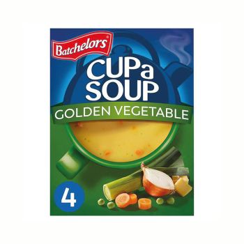 Batchelors Cup a Soup Golden Vegetable 82g (Pack of 4) 1004200
